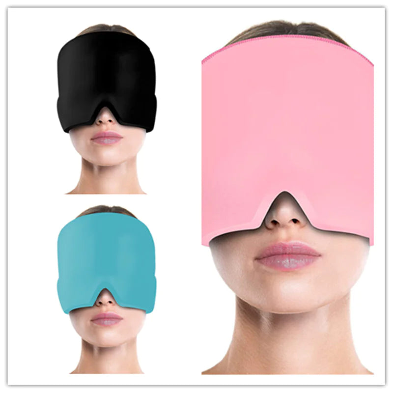 Migraine Masker – Directe Verlichting bij Hoofdpijn & Migraine | Koud & Warm Gebruik