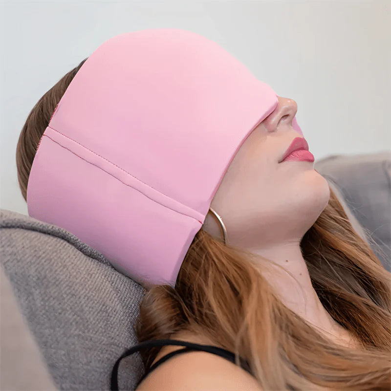 Migraine Masker – Directe Verlichting bij Hoofdpijn & Migraine | Koud & Warm Gebruik